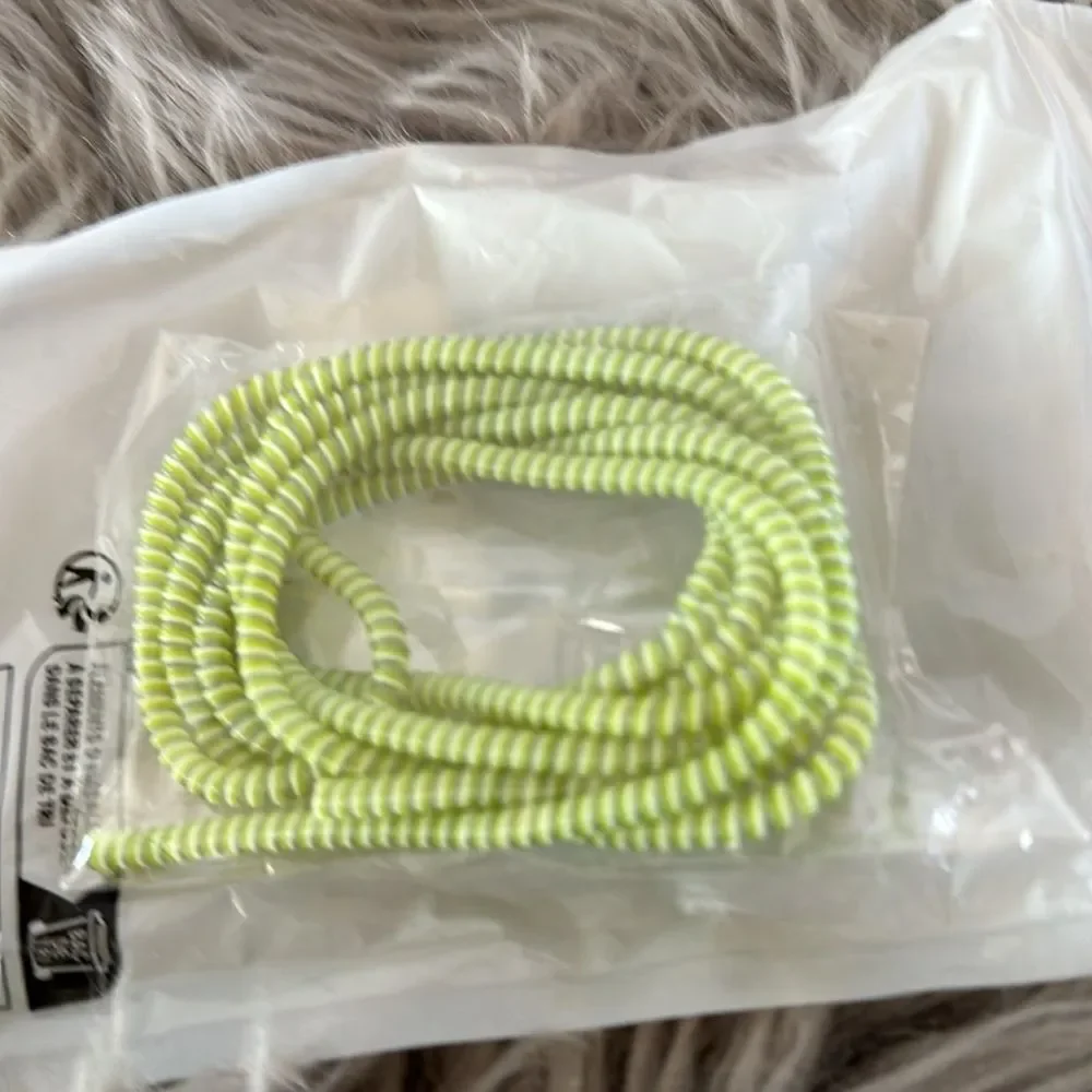 Cell Phone Accessory Kit Clear/Green 'Good' Smiley Face Cute Fun Gift